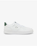 MEN'S L001 SET LEATHER SNEAKERS (White / Dark Green • 1R5)