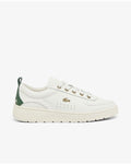 รองเท้าผ้าใบหนังผู้ชาย UMPIRE (Off White / Dark Green • 1Y5)