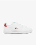 รองเท้าผ้าใบหนังผู้ชาย CARNABY CUP (White/ Navy / Red • 407)