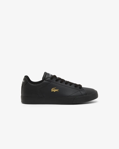 MEN'S LEROND SET LEATHER SNEAKERS (Black • 02H)