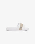 รองเท้าเเตะผู้ชาย SERVE SLIDES HYBRID (White / Light Pink • 83J)