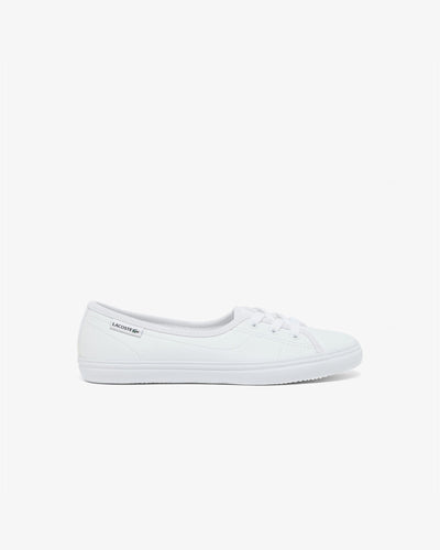 Women's Leather Sneakers MEDIAN LTH (White • 21G)