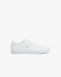 รองเท้าผ้าใบหนังผู้ชาย STRAIGHTSET 2.0 (White / Gold • 216)