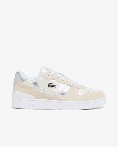 Women's Leather Sneakers T-CLIP SET (White / Off White • 65T)