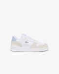Women's Leather Sneakers T-CLIP SET (White / Light Blue • 1T3)