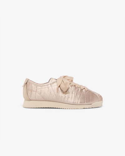 รองเท้าผ้าใบผู้หญิง CLUB-LOW (Light Tan / White • Ad6)
