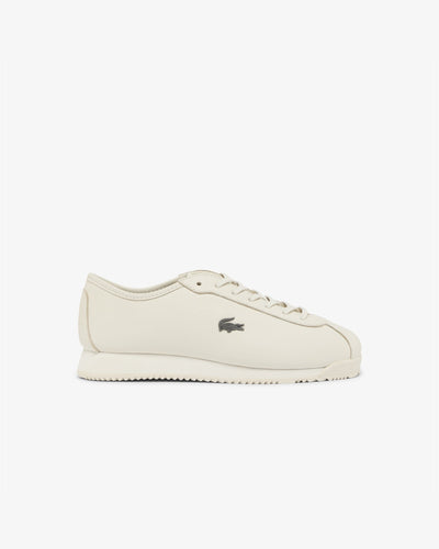 รองเท้าผ้าใบหนังผู้หญิง CLUB-LOW (Off White • 18C)