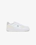 MEN'S L001 ACE LEATHER SNEAKERS (White / Light Grey • 14X)