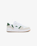 MEN'S T-CLIP SET LEATHER SNEAKERS (White / Gum • Y37)