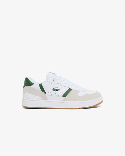 รองเท้าผ้าใบหนังผู้ชาย T-CLIP SET (White / Gum • Y37)