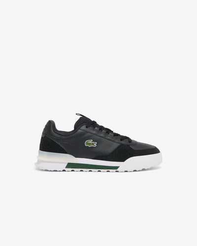 รองเท้าผ้าใบหนังผู้ชาย SLAM BREAK (Off Black / Off White • As3)