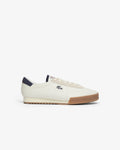 รองเท้าผ้าใบหนังผู้ชาย AURA (White/ Navy / Red • 407)
