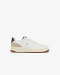 รองเท้าผ้าใบหนังผู้ชาย L001 SET (Off White / Dark Green • 1Y5)