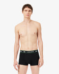 กางเกงในผู้ชาย 3-PACK STRETCH JERSEY BRANDED TRUNKS (Noir • 031)