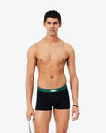 กางเกงในผู้ชาย 3-PACK STRETCH JERSEY CROCODILE TRUNKS (Noir • 031)