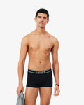 MEN'S 3-PACK STRETCH COTTON TRUNKS (Noir • 031)