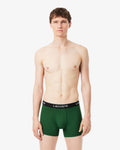 กางเกงในผู้ชาย JACQUARD WAIST MICROFIBER TRUNKS (Vert • 132)