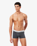 กางเกงในผู้ชาย 3-PACK STRETCH COTTON TRUNKS (Gris / Bleu Marine • RE3)