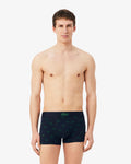MEN'S 3-PACK CROCODILE PRINT TRUNKS (Navy Blue / Green / Grey Chine • I90)