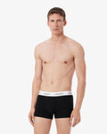 MEN'S 3-PACK COTTON TRUNKS (Noir • 031)