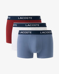 กางเกงในผู้ชาย 3-PACK STRETCH COTTON TRUNKS (Orange / Blanc / Gris Fonce • RFX)