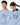 MEN'S T-SHIRT LACOSTE CROCODILE & GODZILLA (Light Blue • AEY)