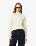 WOMEN'S WOOL HIGH NECK SWEATER (White • XFJ)