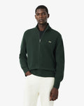 เสื้อถักไหมพรมผู้ชาย WOOL ZIPPED SWEATER (Green • YZP)