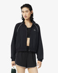 เสื้อเบลาส์ผู้หญิง TRIM ACCENT WATER-REPELLENT SPORT JACKET (Noir / Blanc • 258)