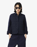 เสื้อแจ็กเก็ตผู้หญิง QUILTED TENNIS VEST (Navy Blue • MXQ)