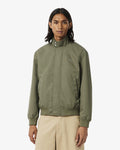 MEN'S WATER-REPELLENT TWILL HARRINGTON JACKET (Khaki Green • BMY)