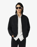 เสื้อแจ็กเก็ตผู้ชาย WATER-REPELLENT COMMUTER WINDBREAKER (Noir • 031)
