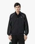 MEN'S SPORT WATER-REPELLENT TRIM ACCENT TRACK JACKET (Noir / Blanc • 258)