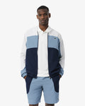 เสื้อเบลาส์ผู้ชาย SPORT COLOUR-BLOCK TRACK JACKET (Bleu Marine / Bleu / Blanc • Z77)