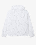 เสื้อเบลาส์ผู้ชาย REFLECTIVE CROCODILE PRINT TENNIS JACKET (White • 001)