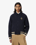 เสื้อแจ็กเก็ตผู้ชาย FRENCH MADE VARSITY BADGE JACKET (Navy Blue • MXQ)