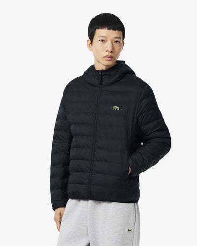MEN'S WATER-REPELLENT DOWN WINDBREAKER (Noir • 031)