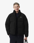 MEN'S WATER-REPELLENT HOODED DOWN JACKET (Noir • 031)