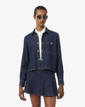 เสื้อเชิ้ตผู้หญิง REGULAR FIT LIGHTWEIGHT DENIM SHIRT (Blue • RNE)