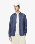 MEN'S REGULAR FIT LIGHTWEIGHT DENIM SHIRT (Blue • MK9)