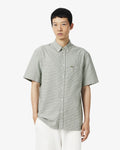 MEN'S REGULAR FIT SHORT SLEEVED OXFORD SHIRT (Green • SBV)