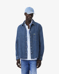 เสื้อเชิ้ตผู้ชาย REGULAR FIT DENIM SHIRT (Blue • MK9)