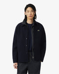 เสื้อเชิ้ตผู้ชาย HEAVY FLANNEL OVERSHIRT (Navy Blue • MXQ)