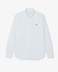 เสื้อเชิ้ตผู้ชาย REGULAR FIT OXFORD SHIRT (Bleu Clair / Blanc • MR8)