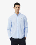 เสื้อเชิ้ตผู้ชาย REGULAR FIT STRETCH POPLIN SHIRT (Bleu Clair • T01)