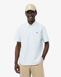 เสื้อเชิ้ตผู้ชาย REGULAR FIT SHORT-SLEEVED OXFORD SHIRT (Bleu Clair / Blanc • MR8)