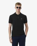 เสื้อโปโลผู้ชาย REGULAR FIT COTTON PIMA POLO SHIRT (Noir • 031)