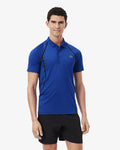 เสื้อโปโลผู้ชาย LACOSTE TENNIS X DANIIL MEDVEDEV POLO SHIRT (Blue • JQ0)
