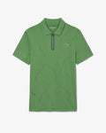 MEN'S ULTRA DRY JACQUARD CROCODILE TENNIS POLO SHIRT (Vert • 59X)