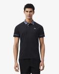 เสื้อโปโลผู้ชาย LACOSTE TENNIS X NOVAK DJOKOVIC ON COURT POLO SHIRT (Noir / Gris • ZDQ)